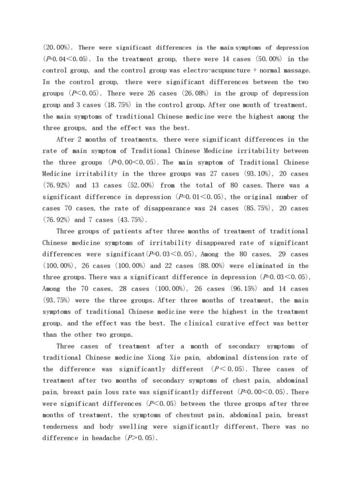 The Study of Clinical Research of Combining the Electroacupuncture with massage therapy by using Phytoestrogen cream on liver Qi (1)_page-0005
