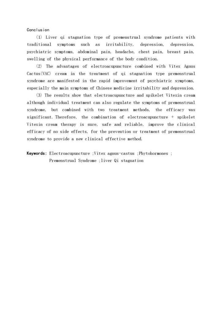The Study of Clinical Research of Combining the Electroacupuncture with massage therapy by using Phytoestrogen cream on liver Qi (1)_page-0006